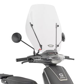 Parabrezza GIVI trasparente intercambiabile 54x49cm