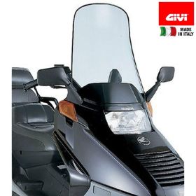 Parabrezza GIVI fumé intercambiabile 60,2x66,5cm per HONDA CN 250