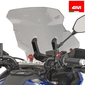 GIVI smoked interchangeable windscreen 51x41cm for YAMAHA MT-07 Tracer