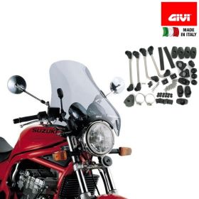 SCREEN GIVI A34 AND FITTING KIT D45 FOR UNIVERSALE UNIVERSALE