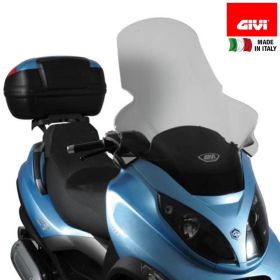 Parabrezza GIVI trasparente intercambiabile 82x64cm per PIAGGIO Mp3 125-250-300-400