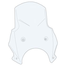 GIVI D6421ST WINDSHIELD READY TO ASSEMBLE
