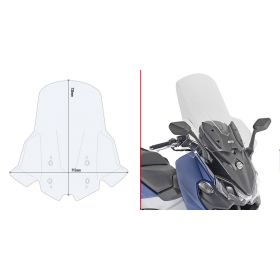 GIVI D7060ST MOTORCYCLE WINDSHIELD