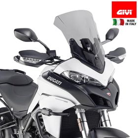 Interchangeable smoked GIVI windshield for DUCATI Multistrada 1200