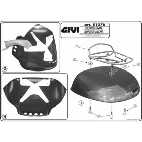 GIVI Top Case Trägersystem für V46N/V46NT