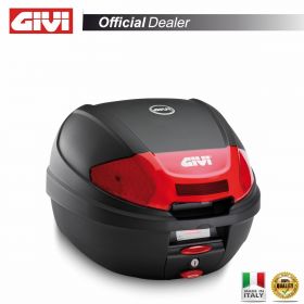MOTORCYCLE SCOOTER TOP CASE GIVI E300N2 WITH MONOLOCK PLATE CAPACITY 30 LITERS