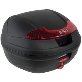 MOTORCYCLE SCOOTER TOP CASE GIVI E340N VISION WITH MONOLOCK PLATE 34 LITERS