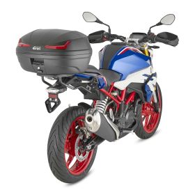 GIVI E455 SIMPLY IV Monolock topcase black red 45L
