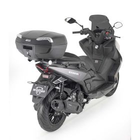 GIVI E46 RIVIERA TECH Monolock topcase black smoked 46L