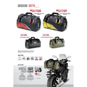Borsa da sella GIVI impermeabile 40L nero