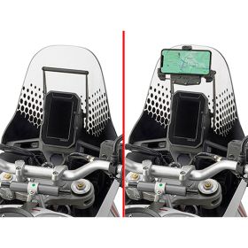 Traversino Supporto Porta Smartphone GIVI per DUCATI Desert X 937