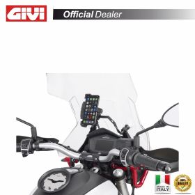 Traversino Supporto Porta Smartphone GIVI per MOTO GUZZI V85 TT