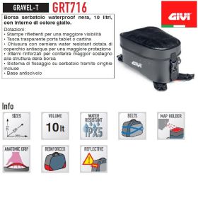 GIVI 6L Waterproof Tank Bag
