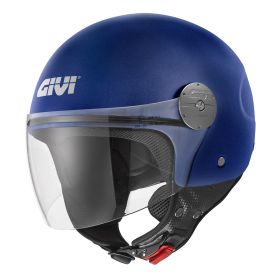 Casco demi-jet GIVI 10.7 Evo Solid blu notte lucido