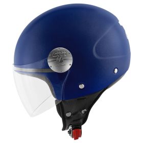 Casco demi-jet GIVI 10.7 Evo Solid blu notte lucido
