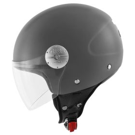Casco demi-jet GIVI 10.7 Evo Solid grigio opaco
