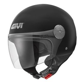 Casco demi-jet GIVI 10.7 Evo Solid nero opaco