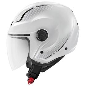 Casco demi-jet GIVI 11.7 Solid bianco lucido
