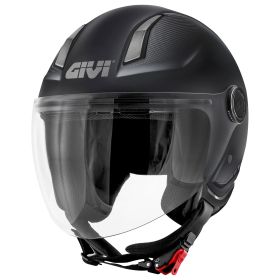 Casco demi-jet GIVI 11.7 Solid nero opaco