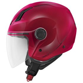 Casco demi-jet GIVI 11.7 Solid rosso lucido
