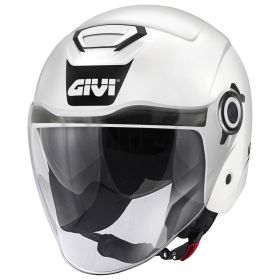 Casco jet urbano GIVI 12.5 Solid bianco lucido