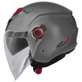 Casco jet urbano GIVI 12.5 Solid titanio opaco