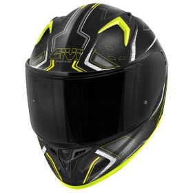 Full Face Helmet GIVI 50.8 Mystical Matt Black Neon Yellow Titanium