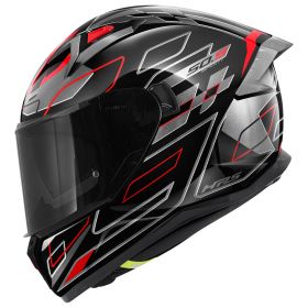 Full Face Helmet GIVI 50.9 Assault Black Titanium Red