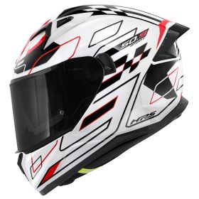 Full Face Helmet GIVI 50.9 Assault White Black Red