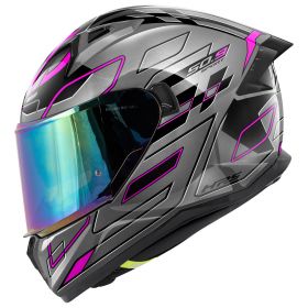 Full Face Helmet GIVI 50.9 Assault Titanium Black Fuchsia