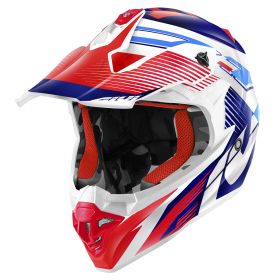 Casco Motocross GIVI 60.1 Fresh Rosso Blu Bianco
