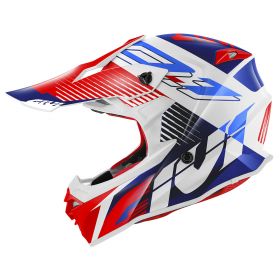 Casco Motocross GIVI 60.1 Fresh Rosso Blu Bianco