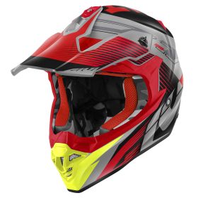 Casco Motocross GIVI 60.1 Fresh Rosso Nero Titanio