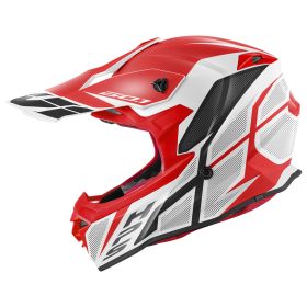 Motocross Helmet GIVI 60.1 Invert Red White Black