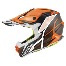 Casco Motocross GIVI 60.1 Invert Nero Arancio