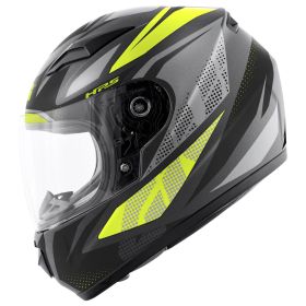 GIVI J04 Evo Follow Kids motorcycle helmet titanium black yellow
