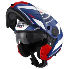 Modular Helmet GIVI X21 Evo Number Blue White Red