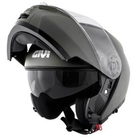 Modular Helm GIVI X21 Evo Solid Mattiertes Titan