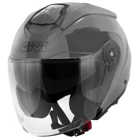 GIVI X25 Solid Jethelm Urban Glänzend Grau