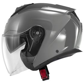 Casco jet urbano GIVI X25 Solid grigio lucido
