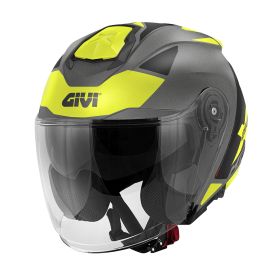 GIVI X25 Target Jethelm Urban Titan schwarz gelb