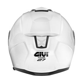 GIVI X27 Solid Modular helmet glossy white