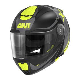 GIVI X27 Dimension Modular helmet black titanium yellow
