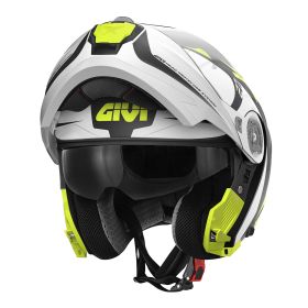 GIVI X27 Dimension Modular helmet black white yellow