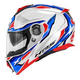 GIVI X27 Sector Modular helmet white blue red