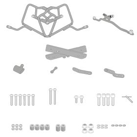 GIVI PLR3112 Monokey side frames rapid removal