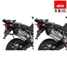 Telai laterali Monokey GIVI PLR6409 rimozione rapida