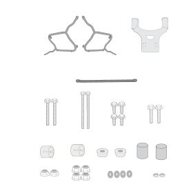 GIVI PLX4114 Monokey Side frames