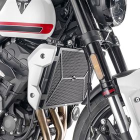 Protezione radiatore GIVI inox nero per TRIUMPH Trident 660
