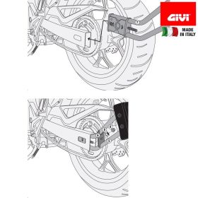 GIVI RM01/RM02 Fender Bracket Mounting Kit for HONDA Nc 750X